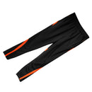 Men Fashionable Clothing Sports Jogging Casual Wear Pants Trousers Fitness Jogger Sweatpants Black And Orange XXL