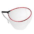 Fly Fishing Landing Net Carp Trout Catch Rubber Landing Net with Safety Line