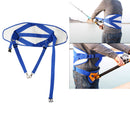 Offshore Sea Boat Fishing Harness Breathable Waist Back Sprains Protector
