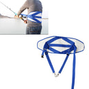 Offshore Sea Boat Fishing Harness Breathable Waist Back Sprains Protector