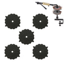 Lot 5 Pieces Fly Tying Drying Vice Rack Dry Flies Stand Orgnizer 65mm Grey