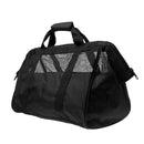 Fishing Wader Bag PVC Mesh Venting Fly Fishing Reel Line Tackle Orgnizer Storage HandBag Black