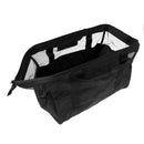 Fishing Wader Bag PVC Mesh Venting Fly Fishing Reel Line Tackle Orgnizer Storage HandBag Black