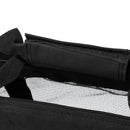 Fishing Wader Bag PVC Mesh Venting Fly Fishing Reel Line Tackle Orgnizer Storage HandBag Black
