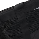 Fishing Wader Bag PVC Mesh Venting Fly Fishing Reel Line Tackle Orgnizer Storage HandBag Black