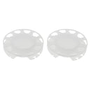 2pcs Plastic Fishing Line Spools Winding Board Bobbins Line Rig Tackle tool