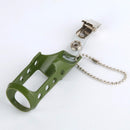 Stainless Steel Fishing Bottle Holder Floatant Holder Dry Fly Floatant