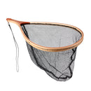 Vintage Frame Carp Trout Fly Fishing Landing Net Fishing Net Mesh Catch Tackle Fishing Accessories