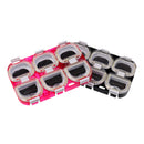 Magnetic Plastic Fish Hook Box Fishing Tackle Organizer Swivels Lures Holder 6 Compartments
