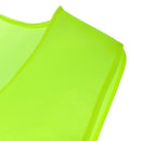 High Visibility Safety Security Vest Secure Vest with Lime Reflective Stripe