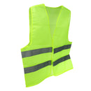 High Visibility Safety Security Vest Secure Vest with Lime Reflective Stripe