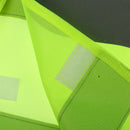 High Visibility Safety Security Vest Secure Vest with Lime Reflective Stripe