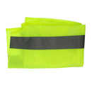 High Visibility Safety Security Vest Secure Vest with Lime Reflective Stripe