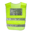 Reflective Vest with High Visibility Bands Waist Adjustable & Multi-purpose: Running Cycling Motorcycle Safety, Dog Walking - High Visibility Lime