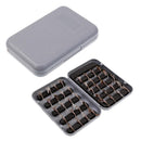 40Pcs Dry Flies Bass Salmon Trouts Flies with Waterproof Fly Box for Freshwater Saltwater Fishing