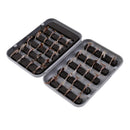 40Pcs Dry Flies Bass Salmon Trouts Flies with Waterproof Fly Box for Freshwater Saltwater Fishing