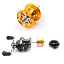 Right Handed Baitcasting Reel - Ultra Smooth 9 + 1 Shielded Ball Bearings Centrifugal Brake Fishing Reels for Bass Pike Carp Coarse Sea Predator Fishing