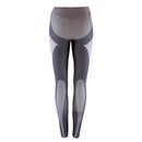 Women Ladies Sports Fitness Leggings Exercise Yoga Jumpsuit M Greyish white