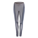 Women Ladies Sports Fitness Leggings Exercise Yoga Jumpsuit M Greyish white