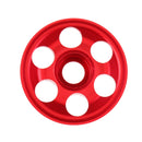 1 1/8'' Aluminium Alloy Bicycle Bike Headset Top Cap Riser Stem Cover Red