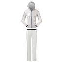 Waterproof Men Raincoat Jacket Cycling Rain Jersey XL White