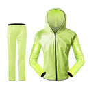 Waterproof Men Raincoat Jacket Cycling Rain Jersey 2XL Green
