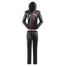 Waterproof Men Raincoat Jacket Cycling Rain Jersey S Black