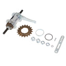 Stainless Steel 36 Holes Coaster Brake Back Pedal Hubs 18T Tooth Freewheel