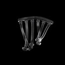 4 Frame Carp Fishing Boilie Stoppers Clear Rubber Long Hair Rig Bait Stops