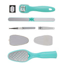 Foot Rasp Hard Dead Rough Skin Callus Remover Scraper Nail Clipper Dry Sanding Paper Pedicure Tool