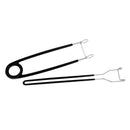 2 Pieces Fish Mouth Opener Jaw Spreader Hook Remove Saltwater Fishing Tool Set Kit