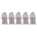5 Pieces Portable Sport Water Bottle Fruit Juice Water Cup Bag Storage Bag Make Up Organizer Holder Multifunction