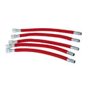 5Pcs Bicycle Inflator Inflating Hose Bike High-pressure Pump Extension Hose