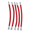 5Pcs Bicycle Inflator Inflating Hose Bike High-pressure Pump Extension Hose
