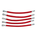 5Pcs Bicycle Inflator Inflating Hose Bike High-pressure Pump Extension Hose