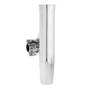 Boat Rod Holder Clamp On Fishing Rod Rest Tube Mount for Rails 7/8" to 1"