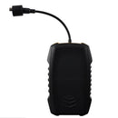Portable Fish Finder, Water Depth & Temperature Fishfinder with Wired Sonar Sensor Transducer and LCD Display