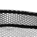 Fly Fishing Landing Net Carp Trout Soft Landing Net with Safety Line Black