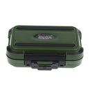Lightweight Pocket Design Double Layer Design Fishing Tackle Box Fishing Lure Box Bait Hook Storage Case Green Size S