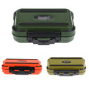 Lightweight Pocket Design Double Layer Design Fishing Tackle Box Fishing Lure Box Bait Hook Storage Case Green Size S
