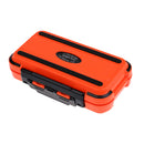 Lightweight Pocket Design Double Layer Design Fishing Tackle Box Fishing Lure Box Bait Hook Storage Case L Orange