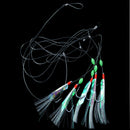 5 Hook Sea Fishing Rigs Fishing Lure Rig Mackerel/Bass/Pollock/boat fishing