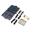 1 Set Assorted Carp Fishing Accessory Line Stopper Hook Swivel Rubber Sleeve Sinker Lock Hair Rig etc. Terminal Tackle