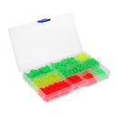 1000pcs Plastic Beads Oval/Round Soft Glow Fishing Beads Lures Tackle Eggs
