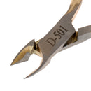 Toe Nail Nippers Cuticle Nipper Double Springs for Thick Ingrown Toenails