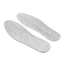 Aluminum Foil Shoe Insole Keep Warm Tailorable Shoe Inserts Heel Cushion
