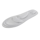 Pair Of Men Women 4D Shoe Insoles Memory Foam Cushions Support Shoes Pads Inserts Pain Reliever Silver