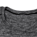 Women Girls Summer Fashionable Outdoor Sportswear Clothing Yoga Training Cycling Running Suit Set Short-sleeved Top Short Grey M