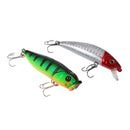 Fishing Lures Kit Jig Head Hooks Life-like Lures Set Artificial Mixed Baits