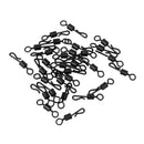 300Pcs/lot Fishing Swivel Solid Rings Boat Fishing Quick Fast Link Connector